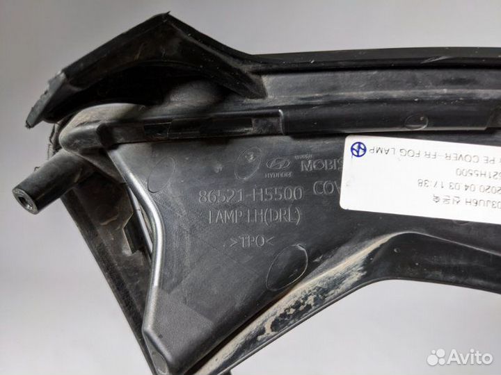 Накладка противотуманной фары передняя левая