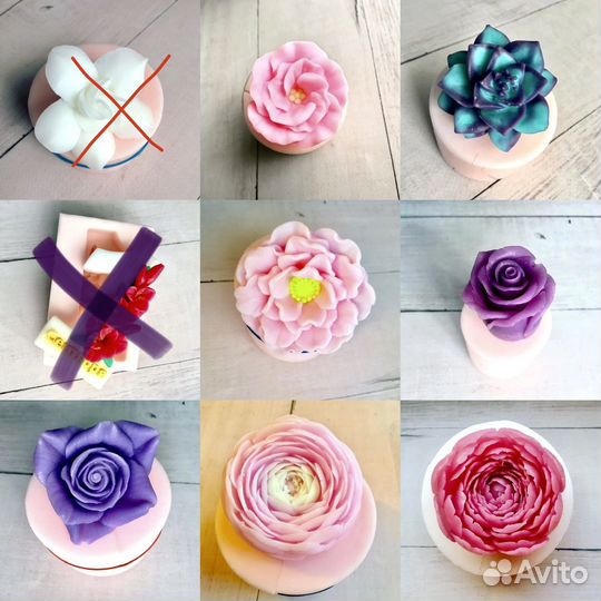 Формы для мыла силикон