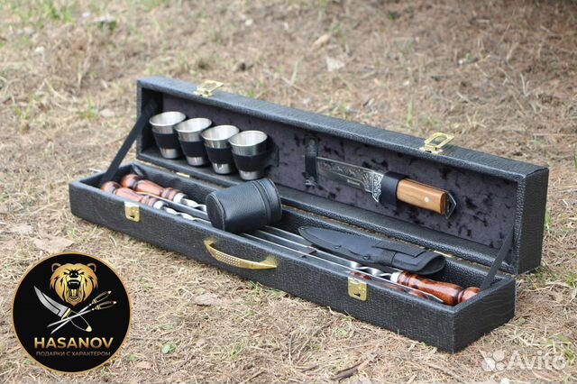 Подарок мужчине шашлычный набор