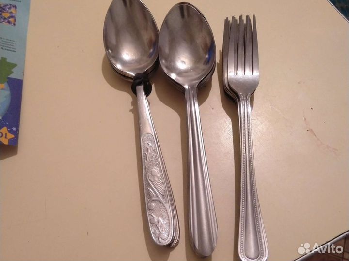Ложки и вилки из нержавейки