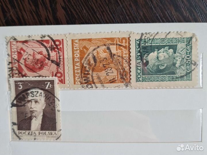 Почтовые марки ссср, Польша