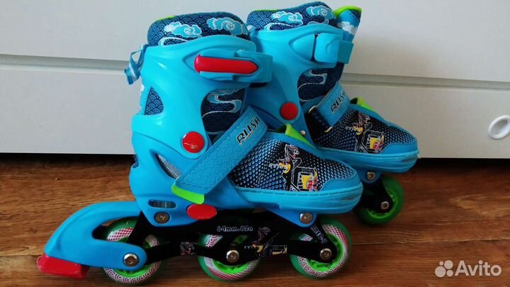 Коньки роликовые раздвижные р-р 27-30