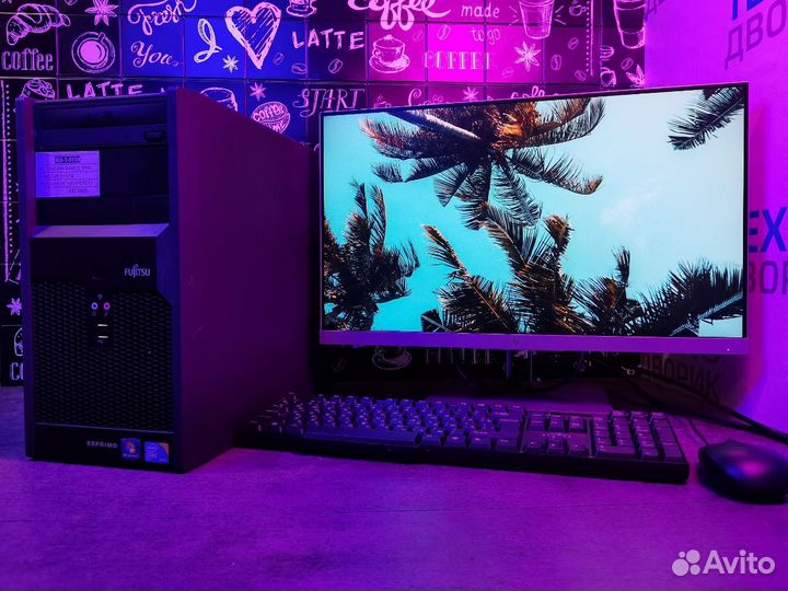 Компьютер i5 2400 ram 8 gb ssd 120 gb