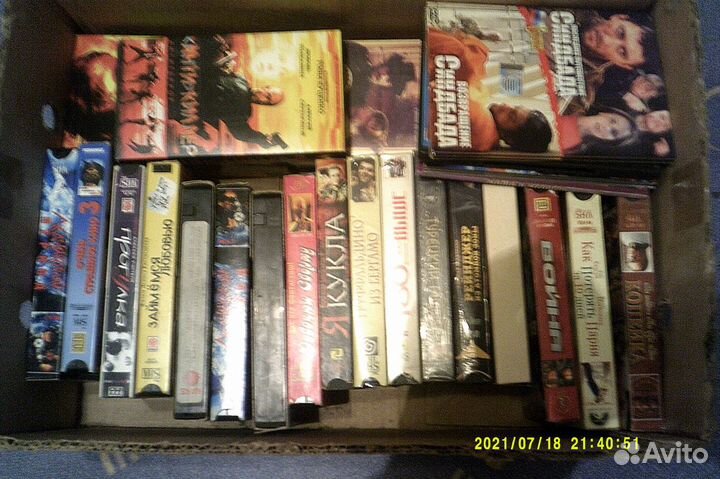Видио кассеты с фильмами