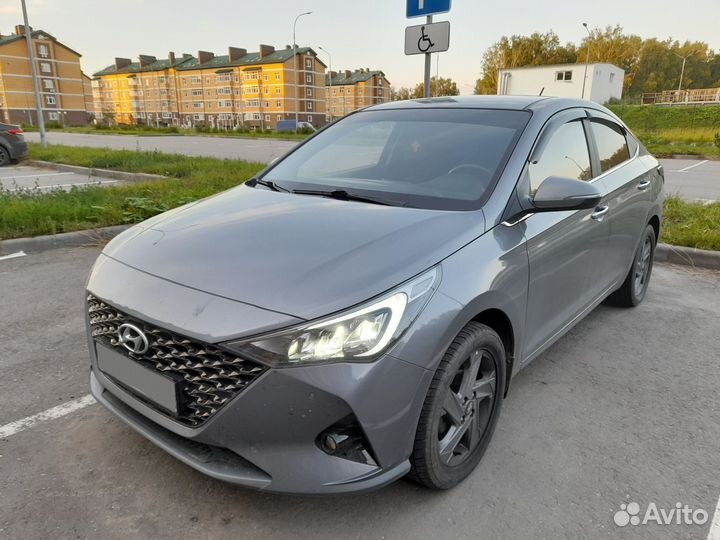 Hyundai Solaris 1.6 AT, 2021, 30 000 км