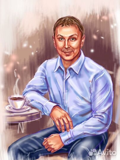 Арт портрет по фото, шарж