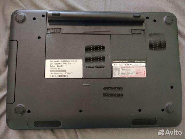 Ноутбук dell inspiron 5110