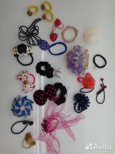 Резинки для волос пакетом
