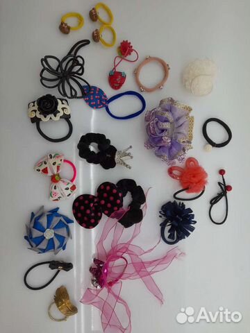 Резинки для волос пакетом