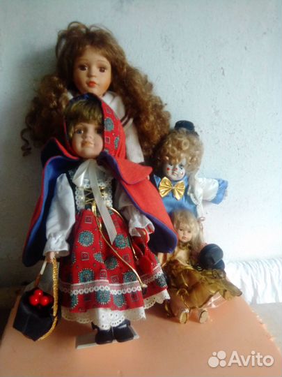 Куклы керамические винтажные Германия