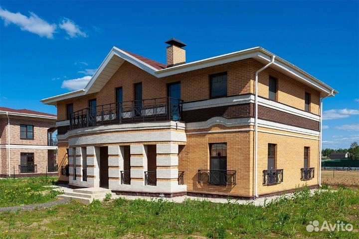 Облицовочный кирпич Слоновая кость Рустик, Шале