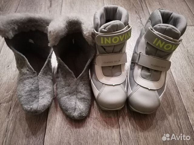 Лыжные ботинки 32 размер