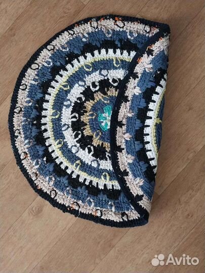 Коврик ручная работа. Винтаж. Текстиль