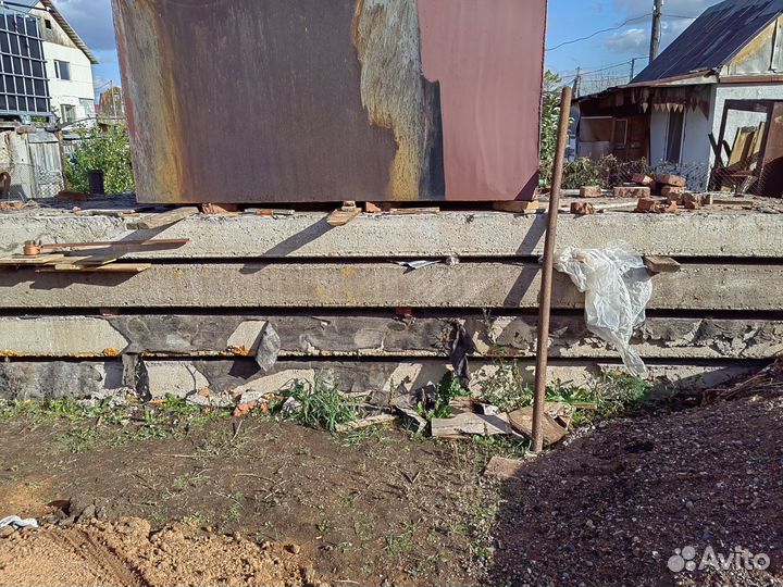 Плиты перекрытия бу