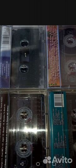 Аудио касета на магнитофон