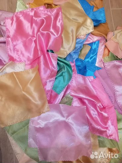 Атласные лоскутки