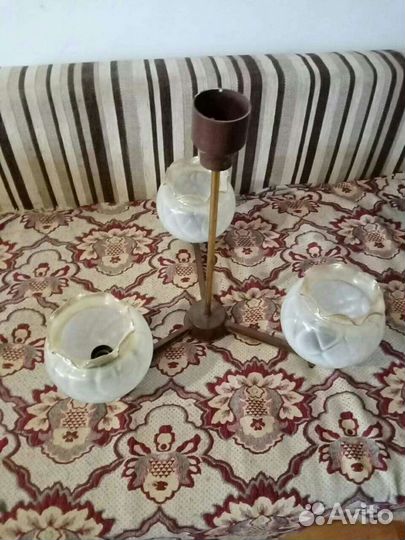 Люстра потолочная бу