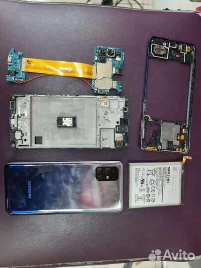 Samsung m31s запчасти разбор