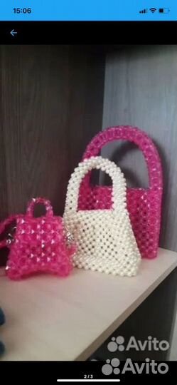 Сумка Из бусин