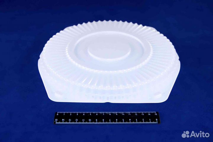 Емкость Т-245Д белая, 4,87л, внеш: 268*268*111, вн