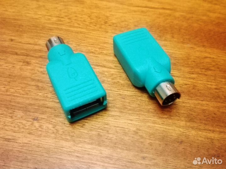 Переходник PS/2 (male) - USB (female)