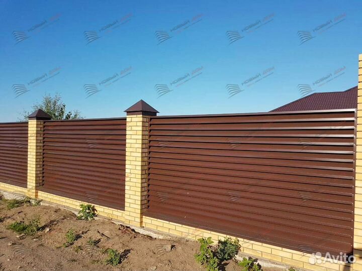 Забор-жалюзи