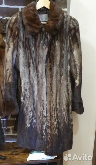Шуба норковая длинная 46-48