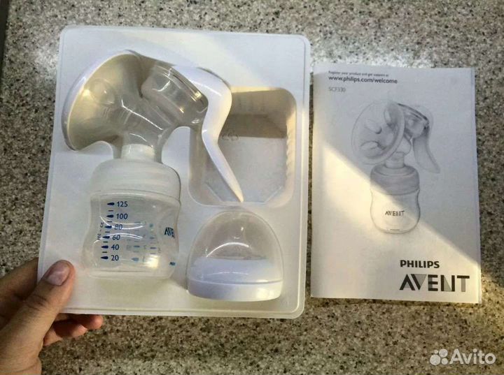 Молокоотсос avent ручной