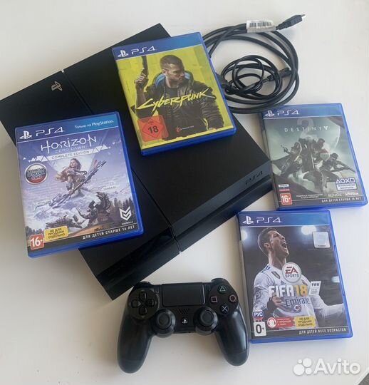 Sony playstation 4 Прекрасное состояние