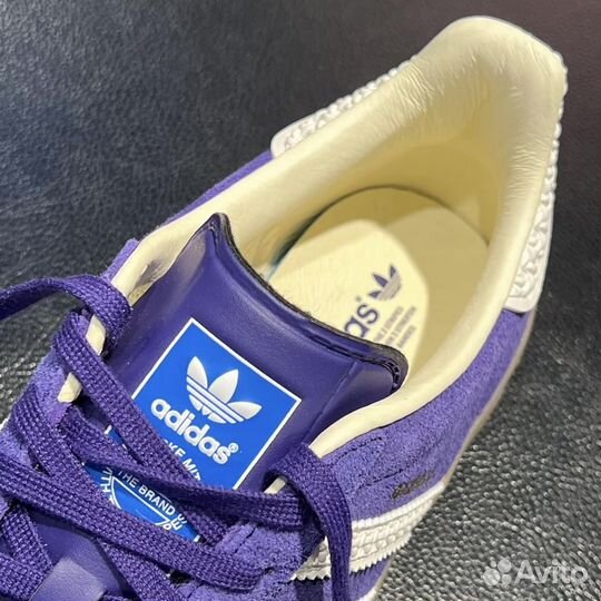 Кроссовки Adidas Gazelle фиолетовые