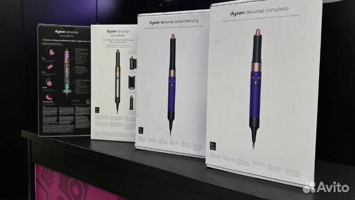 Стайлер Dyson Lux с 5 насадками