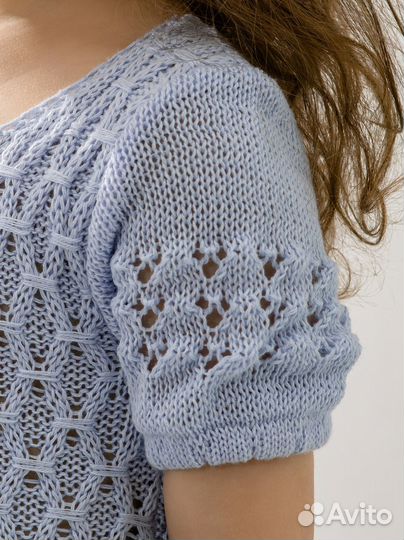 Вязаное платье детское