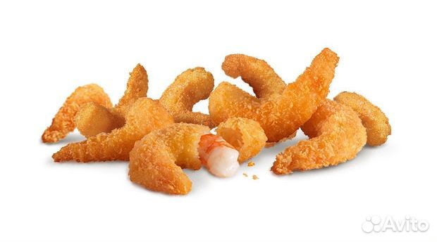Креветки в панировке
