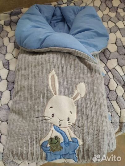 Конверт на выписку для мальчика летний