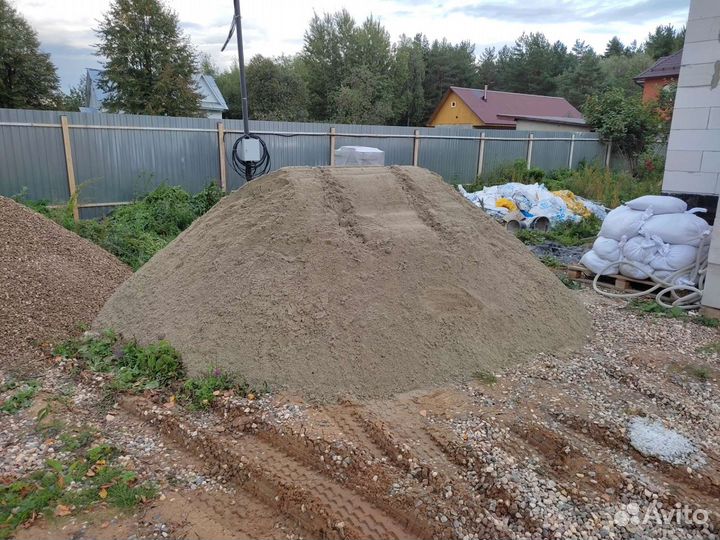 Песок щебень чернозём