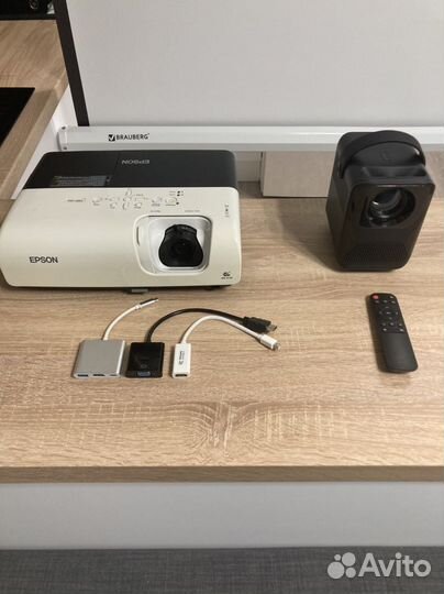 Аренда проектора + экран (без денежного залога)