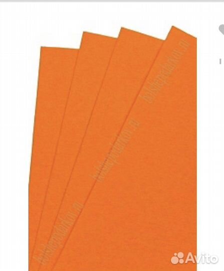 Фетр 1 мм и 2 мм формат А4