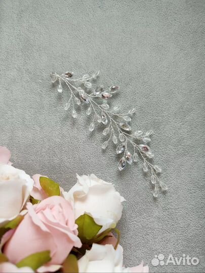 Веточка гребень для невесты