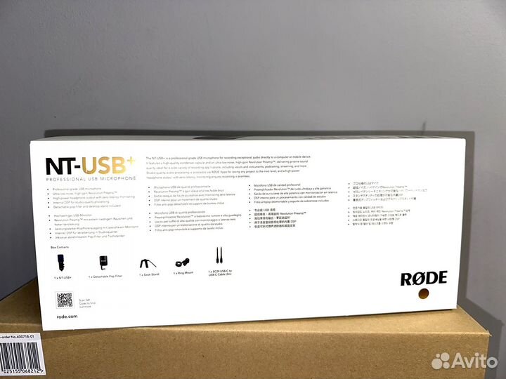 Микрофон Rode NT-USB+ Plus