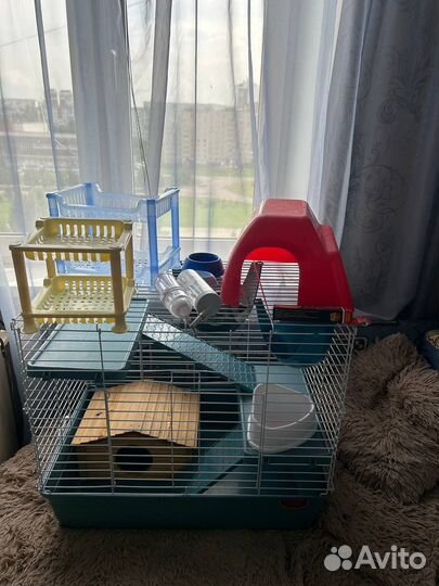 Клетка для грызунов в идеальном состоянии