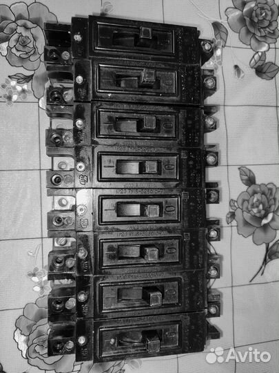 Электрические автоматы старые СССР