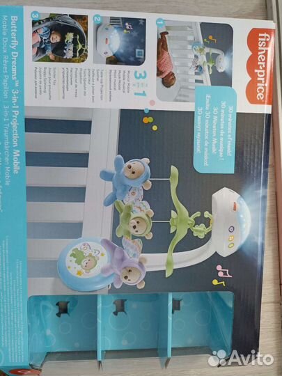 Мобиль на кроватку fisher price