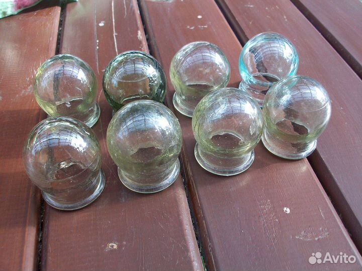 Банки медицинские стеклянные СССР