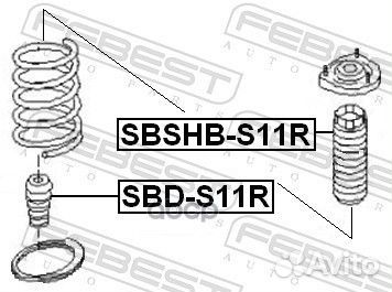 Пыльник амортизатора subaru forester/impreza 00