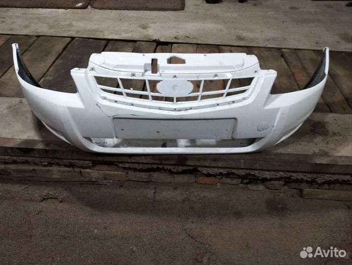 Передний бампер на Приору