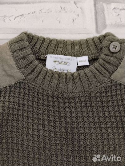 Свитер для мальчика 62-68