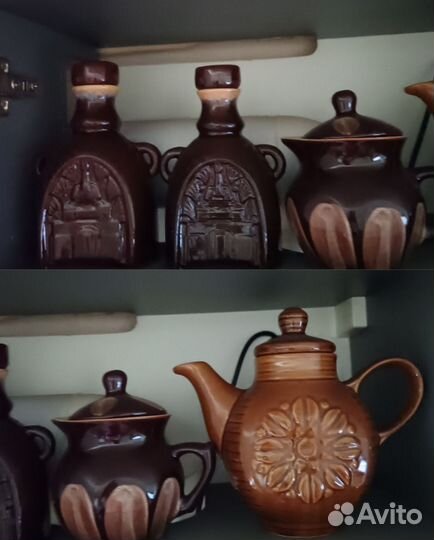 Керамика СССР, сервантное хранение