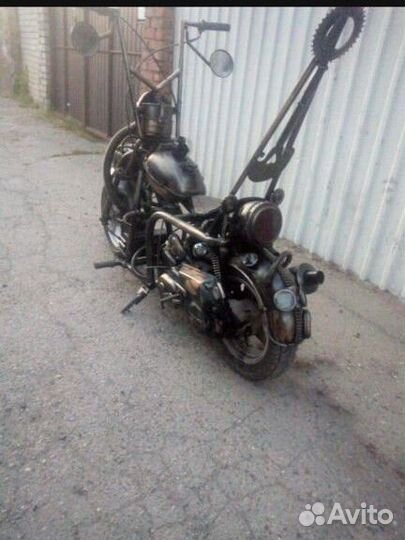 Мопед стимпанк дизельпанк