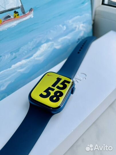 Часы apple watch 7 45 mm