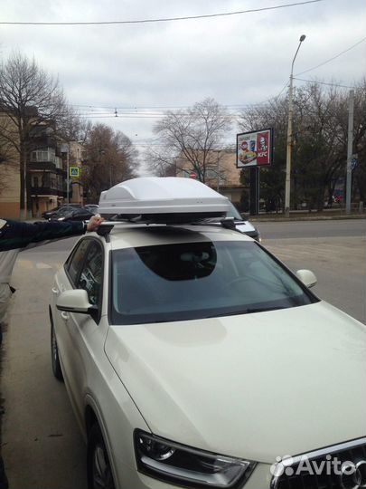 Автобокс ED Магнум 420 л на Audi Q3